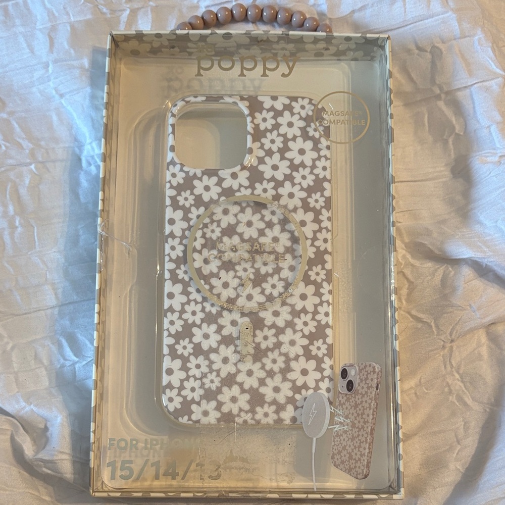 Poppy Floral iPhone Case